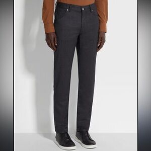 Men's Slim Charcoal Chinos